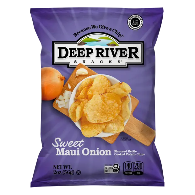 Snacks Sweet Maui Onion Kettle Cooked Potato Chips