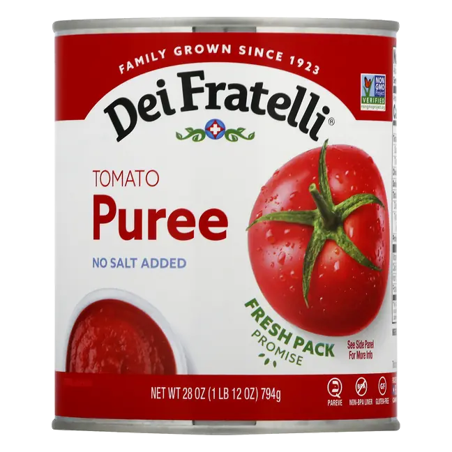 Dei Fratelli No Salt Added Tomato Puree