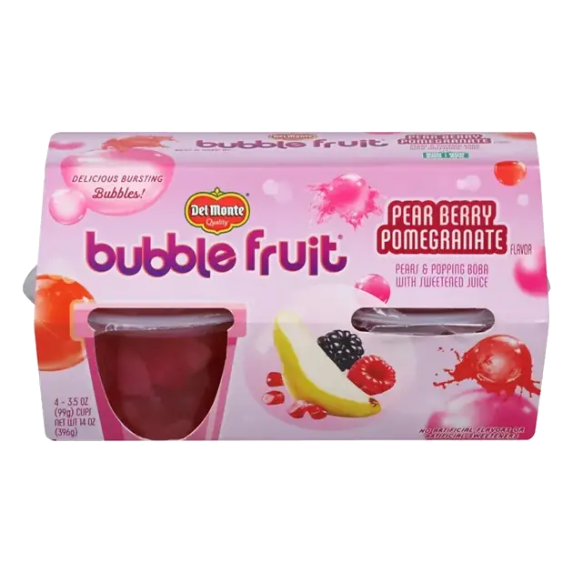 Bubble Fruit, Pear Berry Pomegranate
