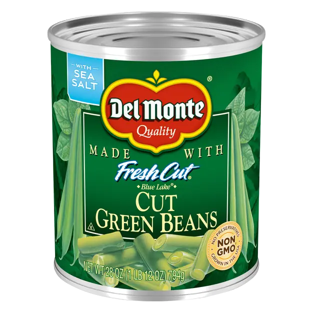 Cut Green Beans in Sea Salt