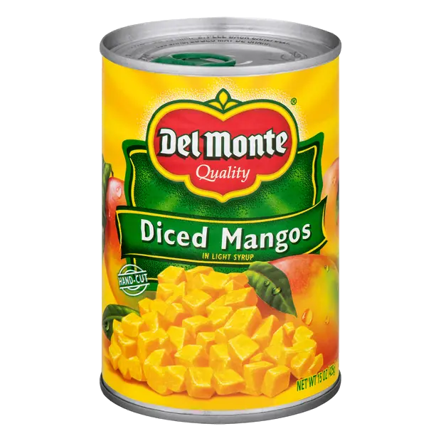 Diced Mangos in Extra Light Syrup