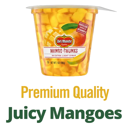Extra Light Syrup Mango Chunks