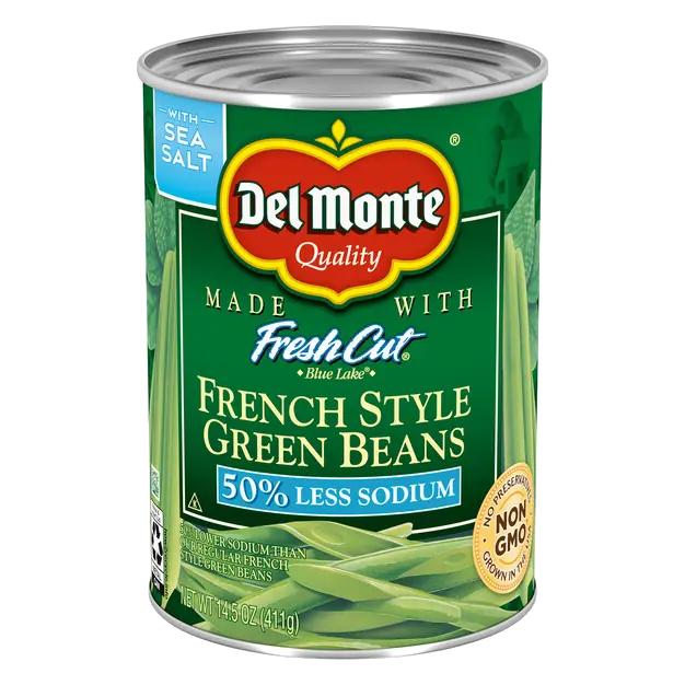 Fresh Cut 50% Less Sodium French Style Green Beans