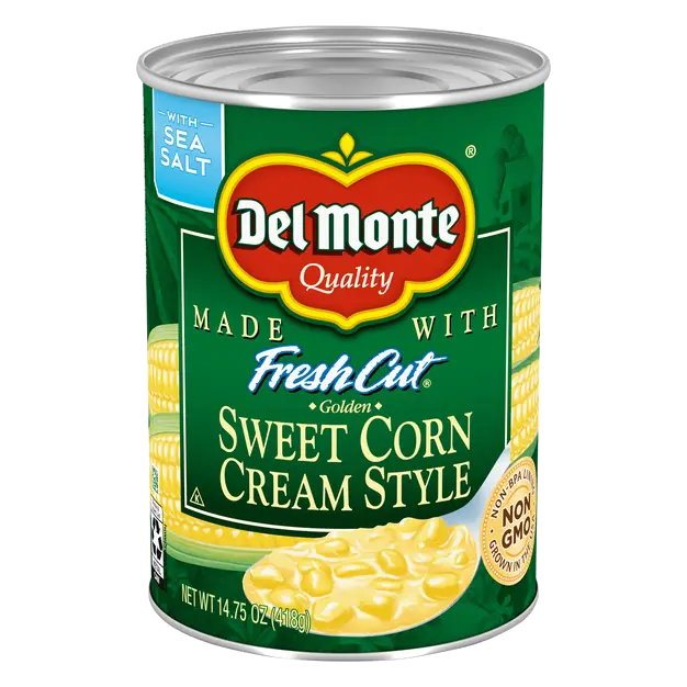 Golden Sweet Cream Style Corn with Sea Salt