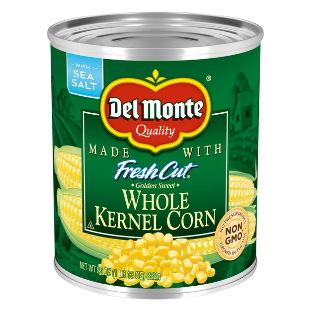 Golden Sweet Whole Kernel Corn with Sea Salt