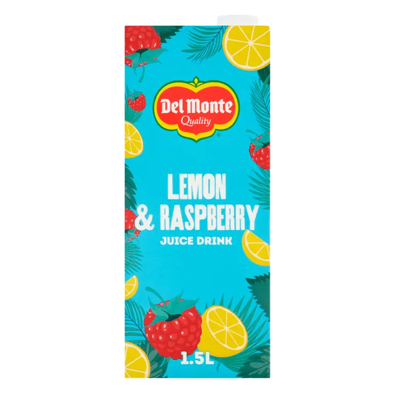 Del Monte Lemon & Raspberry Juice Drink 1.5L
