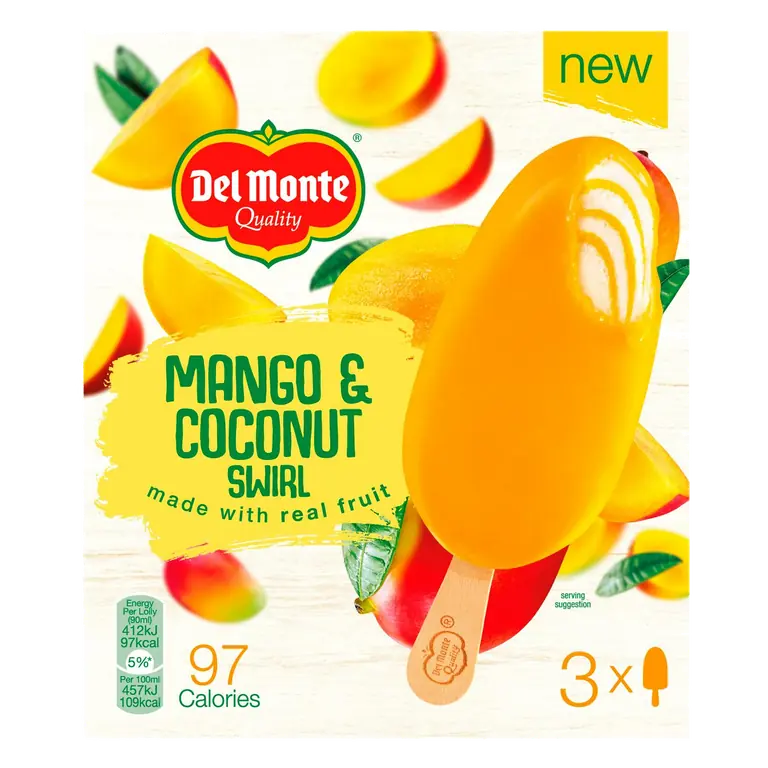 Mango & Coconut Swirl 3 x 90ml