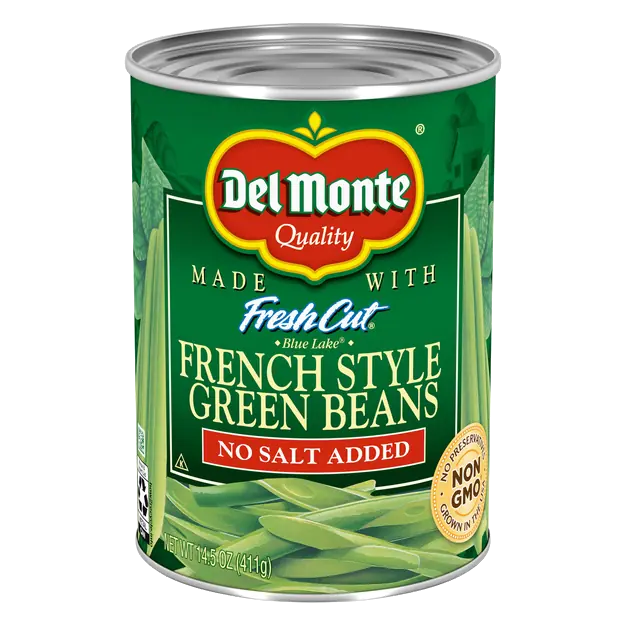 No Salt Added French Style Green Beans