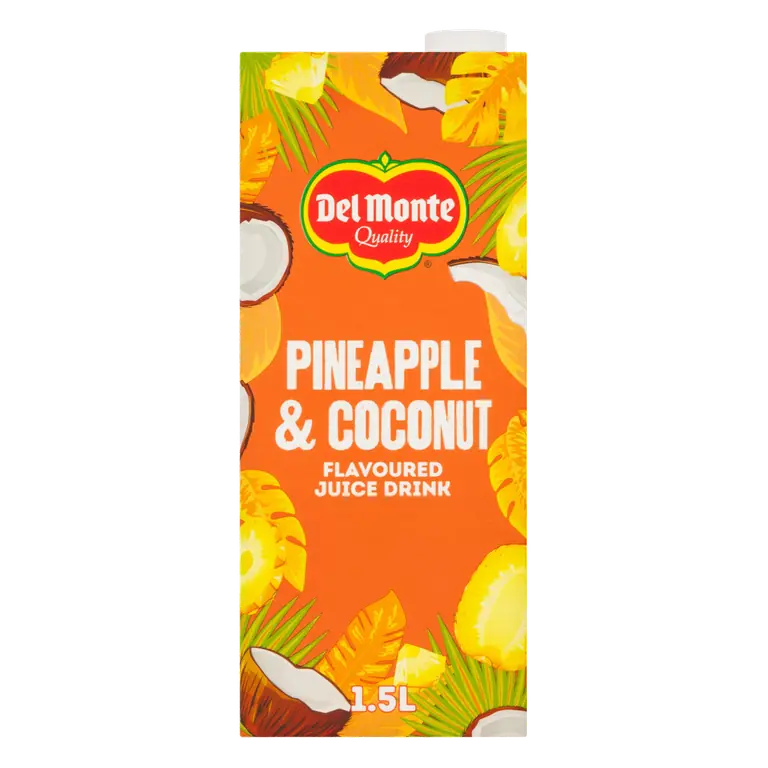 Del Monte Pineapple & Coconut Flavoured Juice Drink 1.5L