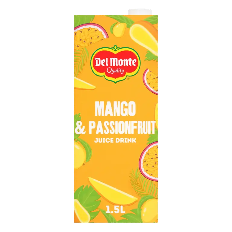 Del Monte Quality Mango & Passionfruit Juice Drink 1.5L