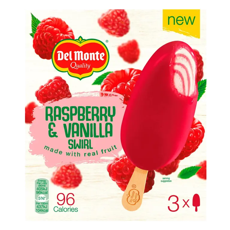 Raspberry & Vanilla Swirl 3x90ml