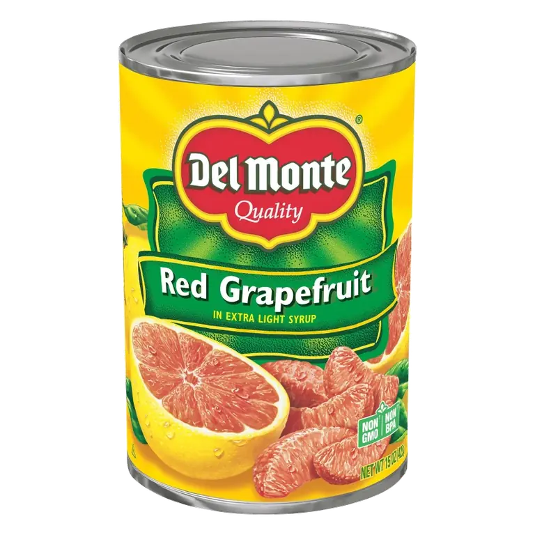 Del Monte Red Grapefruit Sections in Light Syrup 15oz