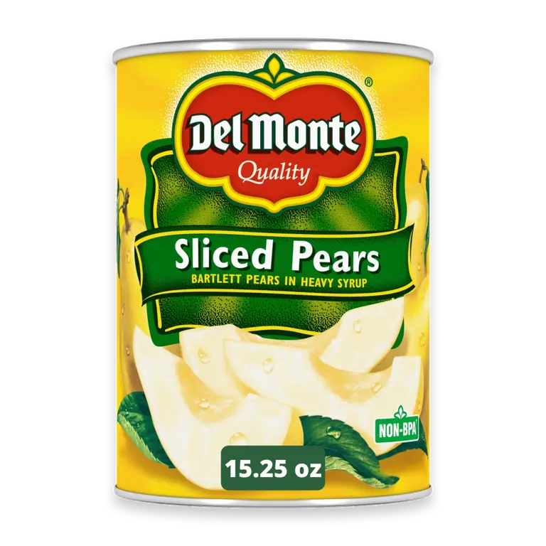 Sliced Bartlett Pears in Heavy Syrup