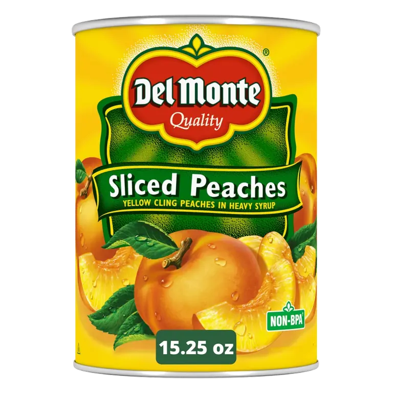 Sliced Peaches