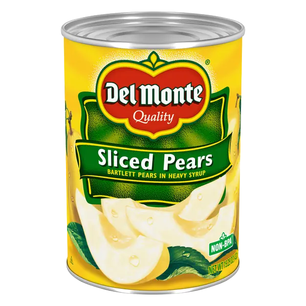 Sliced Pears in Heavy Syrup