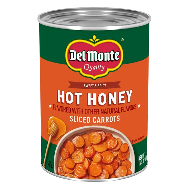 Sliced Sweet & Spicy Hot Honey Carrots
