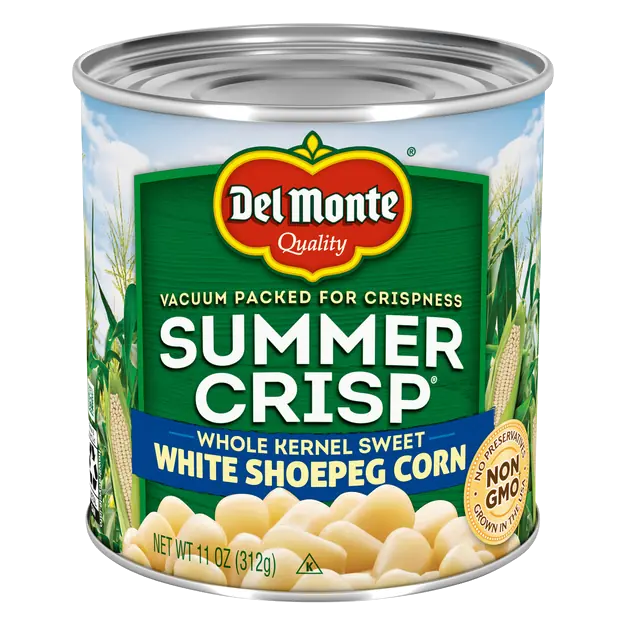 Summer Crisp Whole Kernel Sweet White Shoepeg Corn