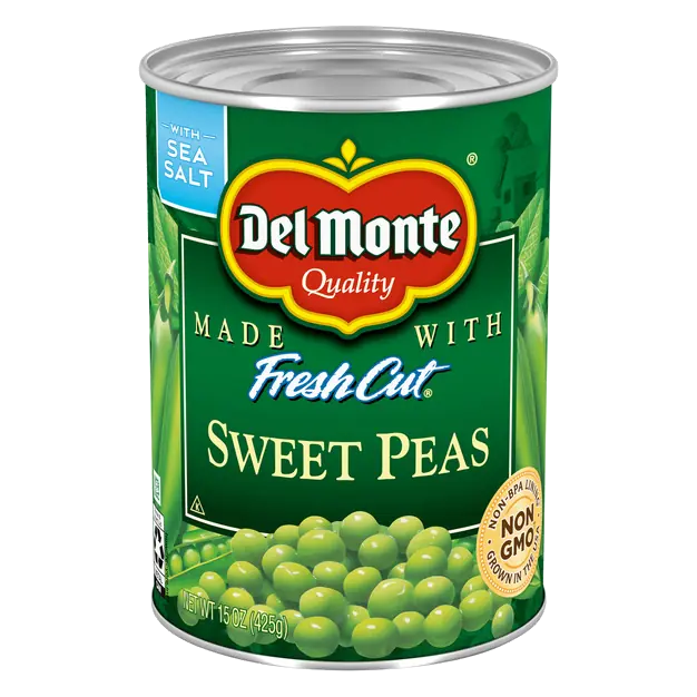 Sweet Peas with Sea Salt