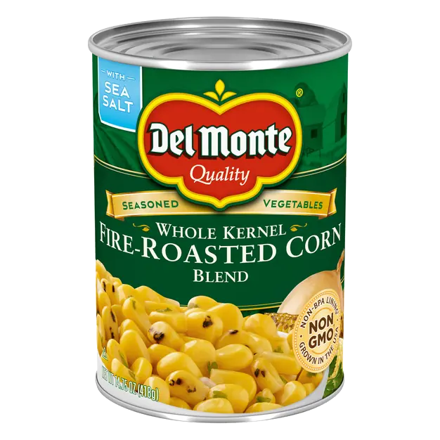 Whole Kernel Fire-Roasted Corn Blend with Sea Salt