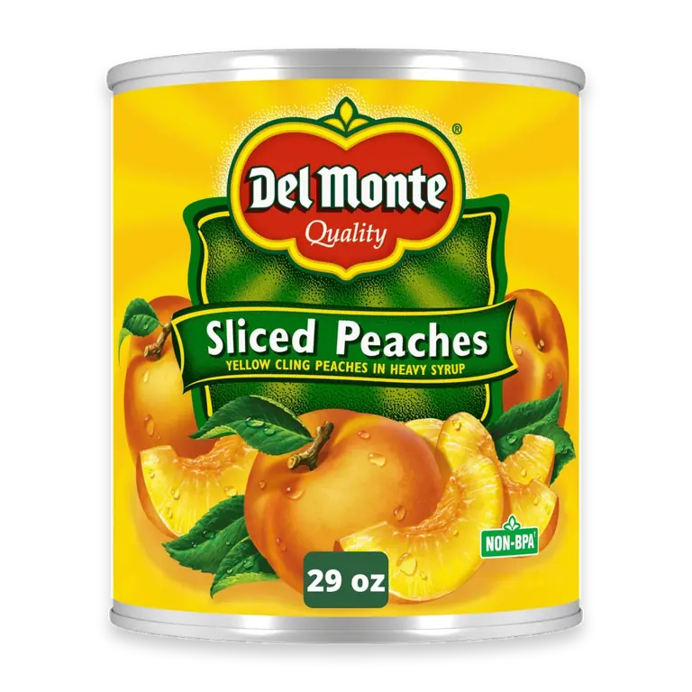 Yellow Cling Sliced Peaches in Heavy Syrup