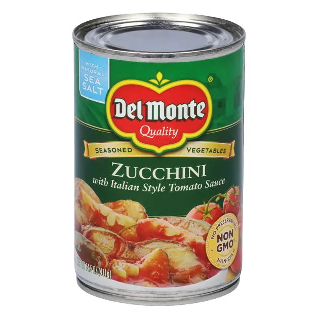 Zucchini with Italian Style Tomato Sauce
