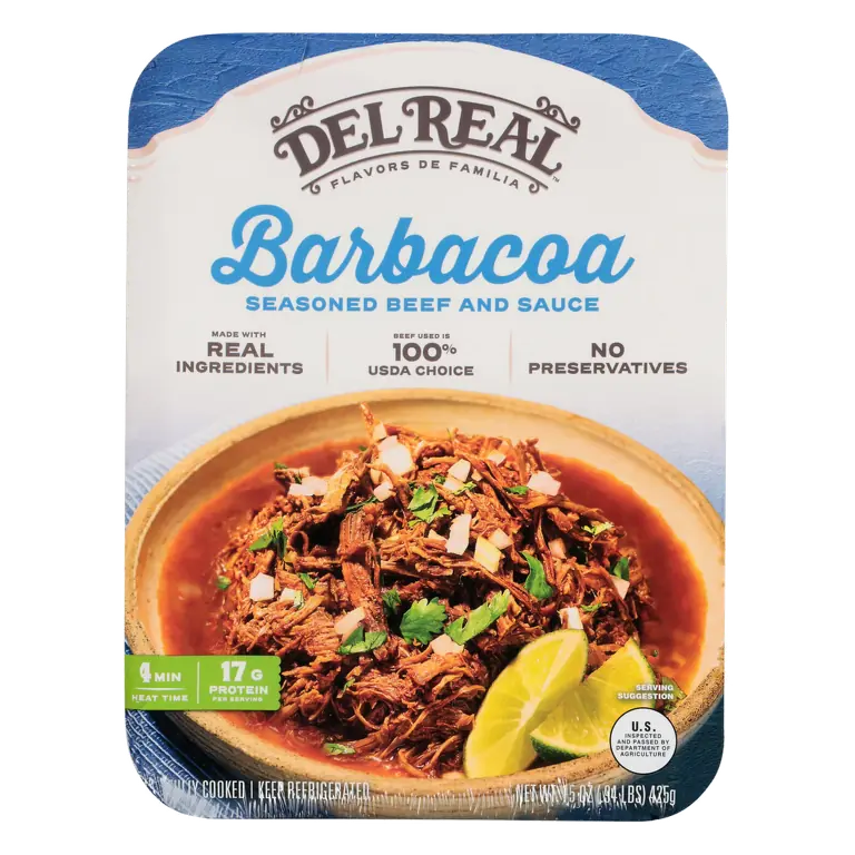 Seasoned Beef and Sauce Barbacoa