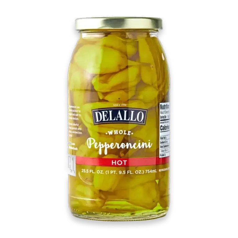 Hot Whole Kosher Pepperoncini Chili Peppers