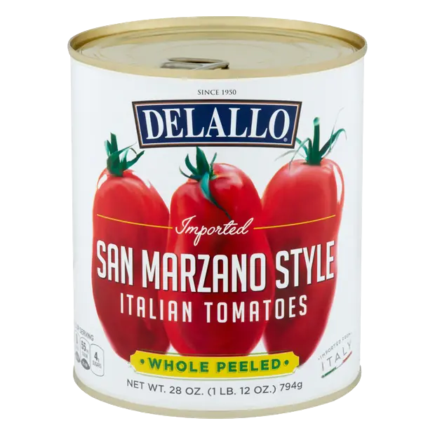 Imported San Marzano Style Italian Whole Peeled Tomatoes