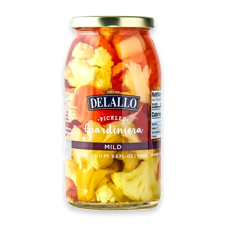 Mild Kosher Pickled Giardiniera