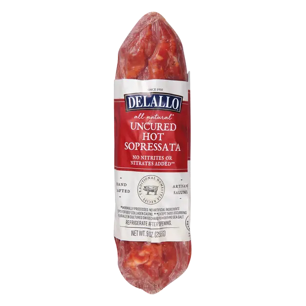 Natural Uncured Hot Sopressata