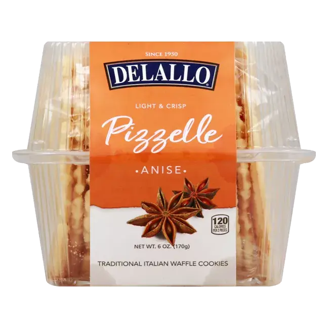 Pizzelle, Anise, Light & Crisp