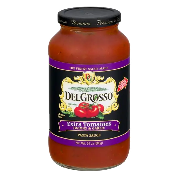 Extra Tomatoes Onions & Garlic Pasta Sauce
