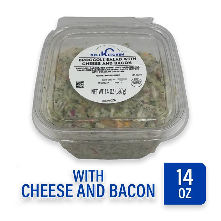 Broccoli Salad with Cheese and Bacon