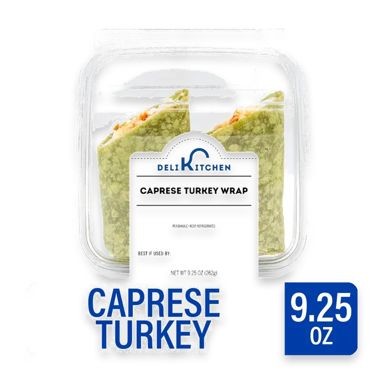 Caprese Turkey Wrap