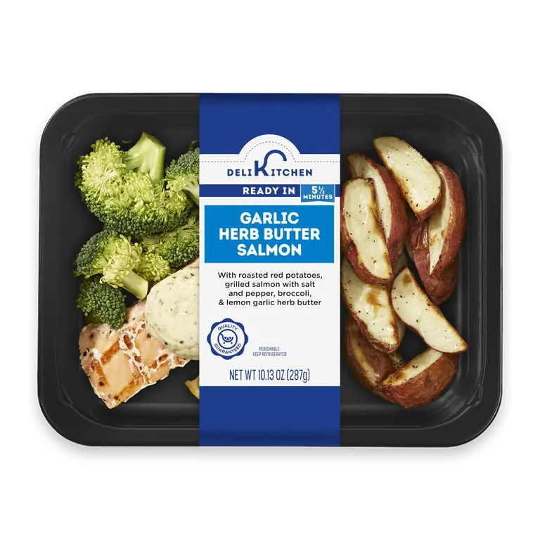 Garlic Herb Butter Salmon