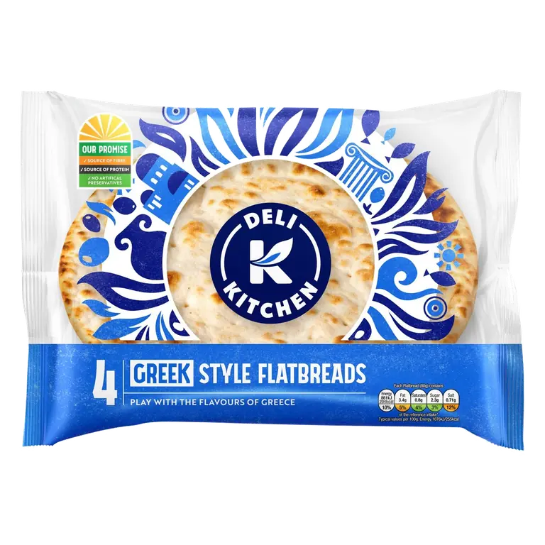 Greek Style Flatbreads