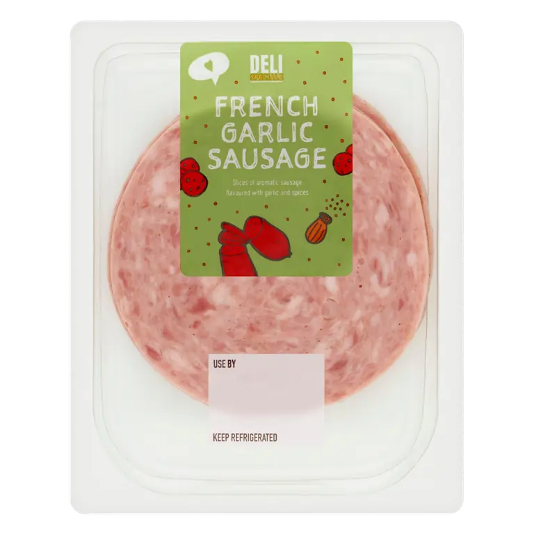 Deli Speciale French Garlic Sausage 80g