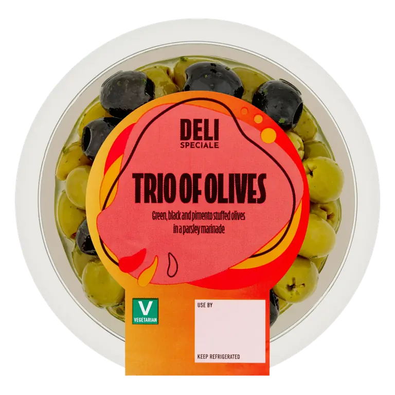 Deli Speciale Trio of Olives 150g