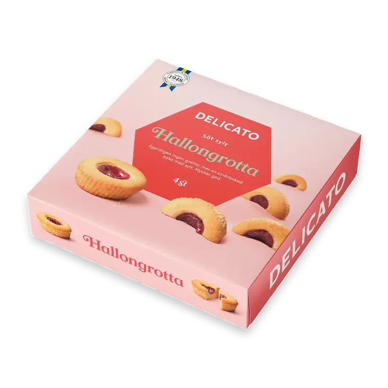 Hallongrotta 4-p 168g