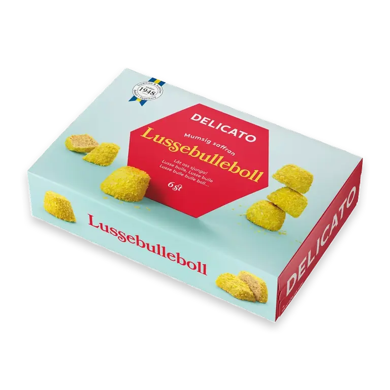 Kondisbitar Lussebulleboll 6-p 240 g