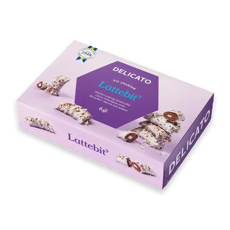 Lattebit glutenfri 6-p 180g