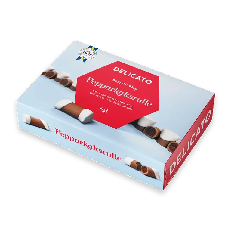 Pepparkaksrulle 6-p 240g