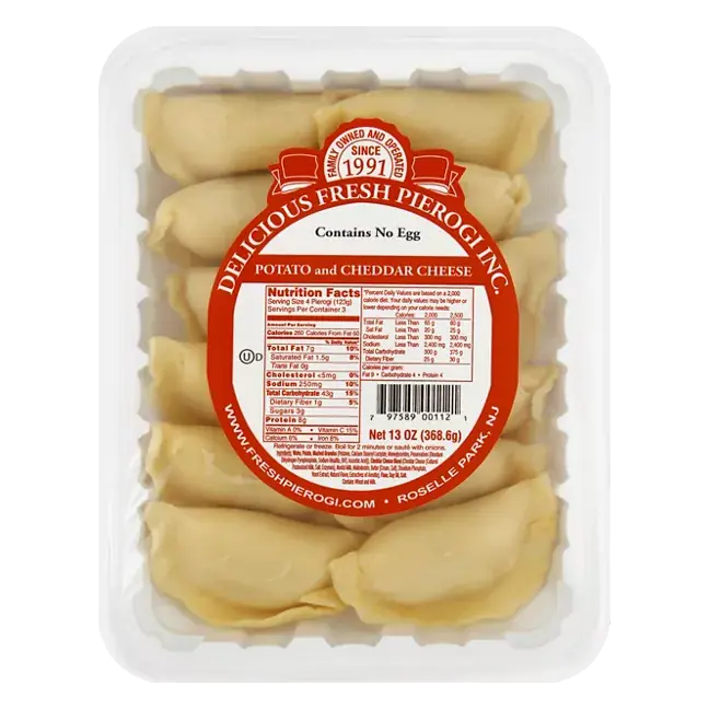 Pierogi, Potato and Cheddar Cheese
