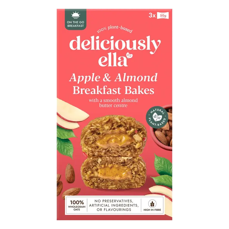 Apple & Almond On-the-Go Breakfast Bakes Multipack 3x50g