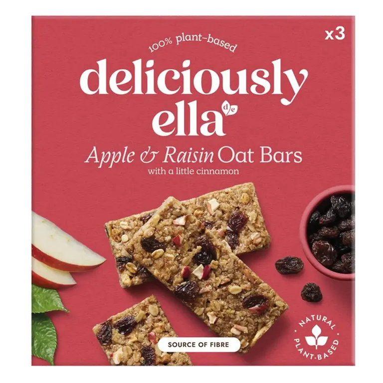 Apple, Raisin & Cinnamon Oat Bars Multipack 3x50g