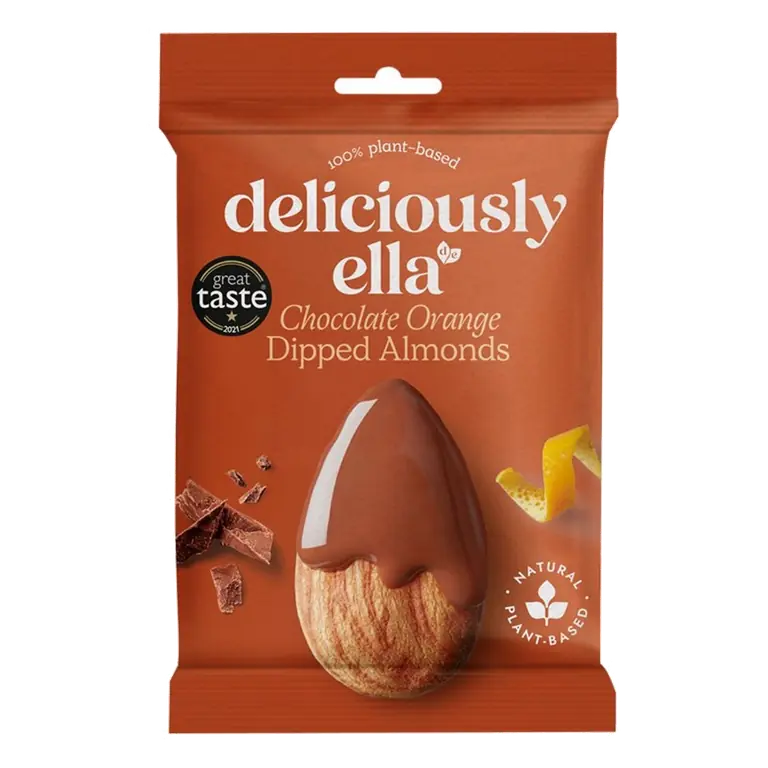 Chocolate Orange Dipped Almonds 27g