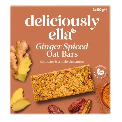 Ginger Spiced Oat Bars