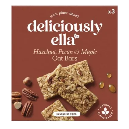 Gluten Free & Vegan Hazelnut Oat Bars