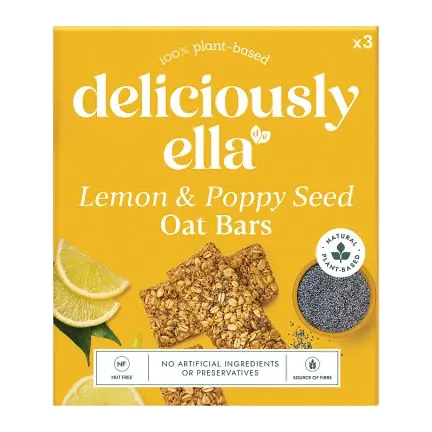 Lemon & Poppy Seed Oat Bars