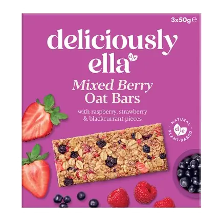 Mixed Berry Oat Bars